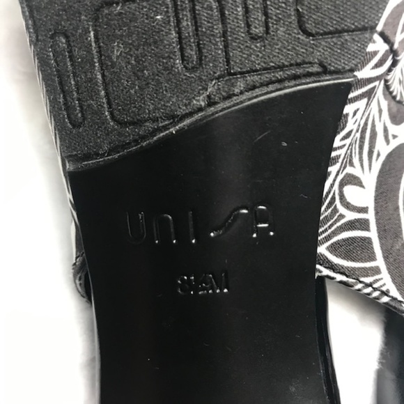 NWOB Unisa Black and White 4in heels, Size 8.5M - Picture 8 of 8